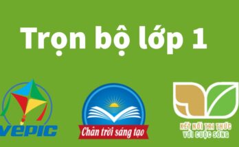 sách giáo khoa lớp 1