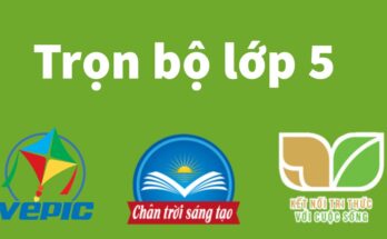 sách giáo khoa lớp 5